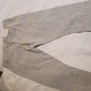 Gray sparkley Capris
